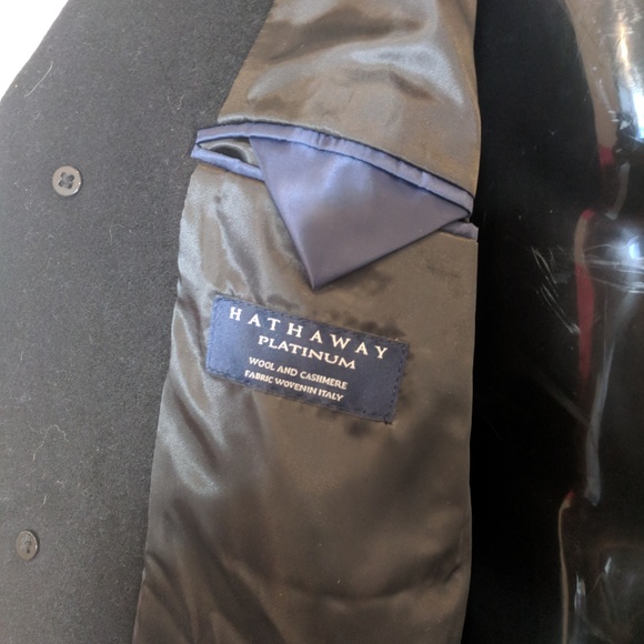 Men's Cashmere and Wool Coat - Picture 5 of 8